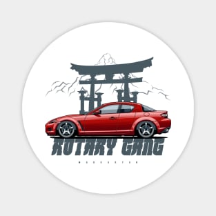 Rotary gang RX8 Magnet